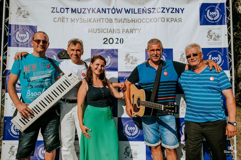 Zespół WIZA na Zlocie Muzykantów Wileńszczyzny